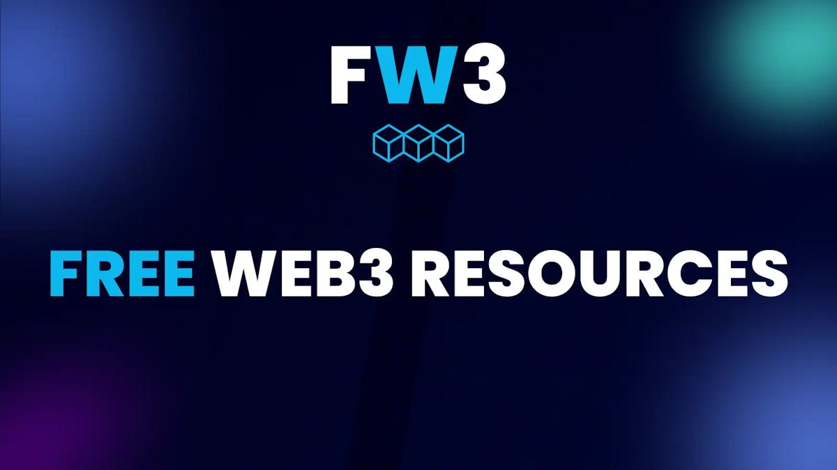 Screenshot of FREE Web3 Resources (demo blog)