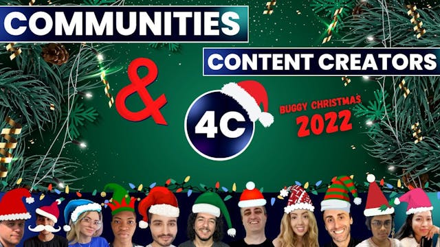 Communities & Content Creators - 4C